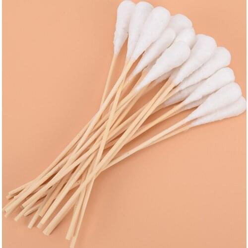 20pcs High quality Women Beauty Makeup Cotton Swab Cotton Buds Make Up Wood Sticks Nose Ears Cleaning Cosmetics Health Care