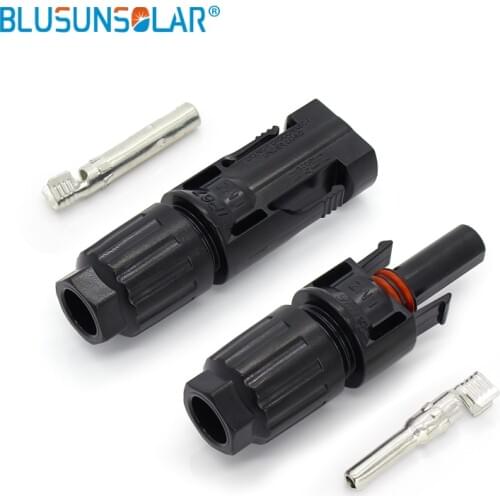 500 Pairs A Lot High Quality Waterproof PV Male And Female Solar Panel Cable Connector With Double Seal Ring Solar