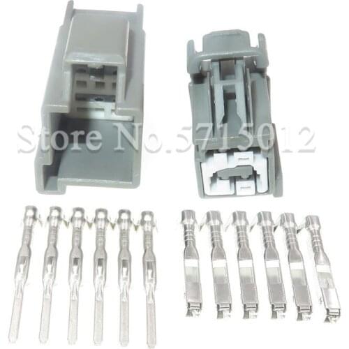 6 Hole 7282-6454-40 7283-6454-40 Female Male Auto Rear Camera Wire Sockets Car Connector For Ford