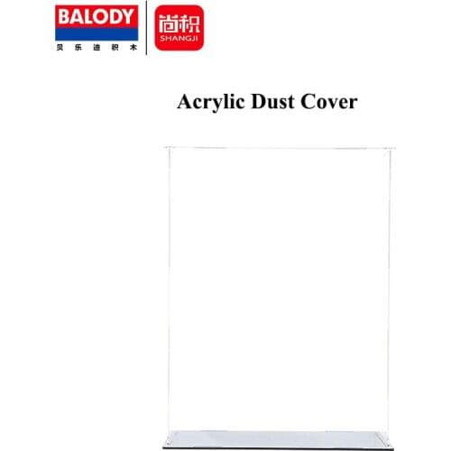 Balody 279MM Acrylic Transparent Display Box Miniature Building Block Dust Cover