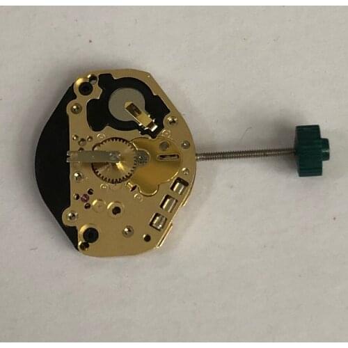 Watch movement accessories Swiss original 1062gold movement two-pin calendar free quartz movement without battery