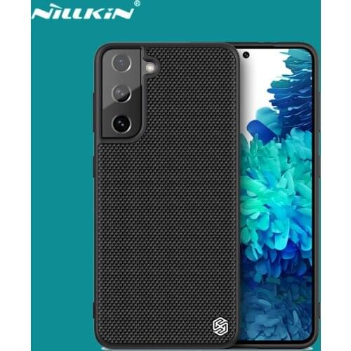 For Samsung Galaxy S21 Plus S21 Ultra Case NILLKIN Textured Nylon Fiber Cases Non-slip Phone Back Cover For Samsung S21 S21