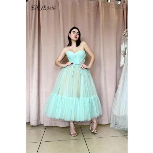 EillyRosia Women's Evening Dresses Below The Knee