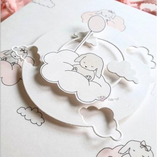 Round cloud ring frame metal Cutting Dies Stencils DIY Scrapbooking Paper/photo Cards Embossing Dies