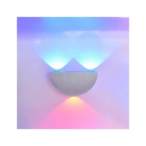 Fashion Mini Modern Wall Sconce LED Wall Light Fixtures For Home Indoor Lighting Bedside Lamp Integrated Aluminum Arandela