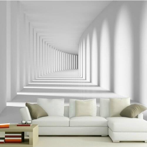 Bacaz 3d Papel Space Murals Geometry Space 3d Wall mural wallpaper for living room Background 3d wall photo mural wall paper