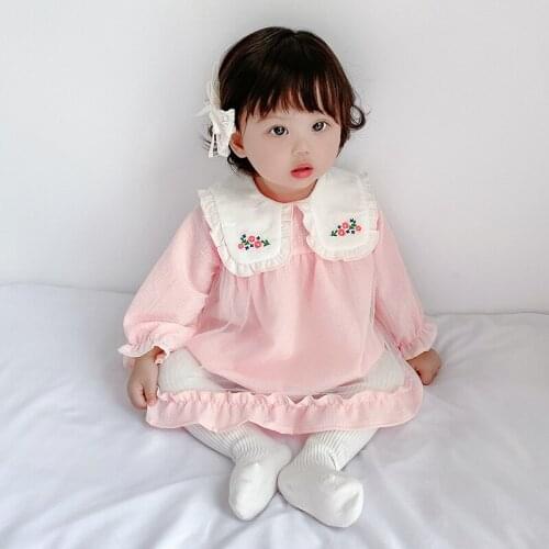 New Products 2021 Spring and Autumn Baby One-piece Baby Long Sleeve Romper Outing Clothes Triangle Romper