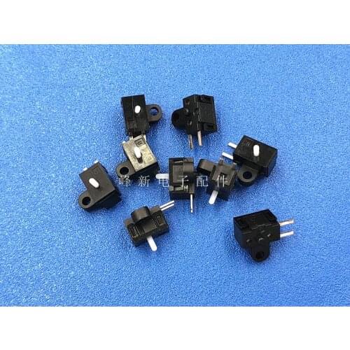 Original new 100% SW-74-3 miniature travel limitation detection switch with fixed ear 2pin 1mA 5VDC normally open