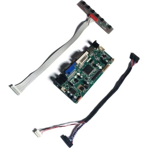 Fit LP156WHA/LP156WHB/LP156WHU 40 Pin 1366*768 LVDS matrix VGA DVI 60Hz WLED M.NT68676 monitor controller board DIY kit