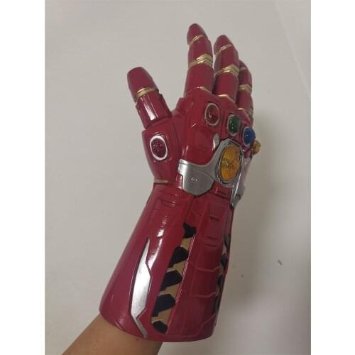 The 4 Endgame Led Gauntlet War Led Glove Kids & Adult Halloween Gift Cosplay Superhero Weapon Party Props