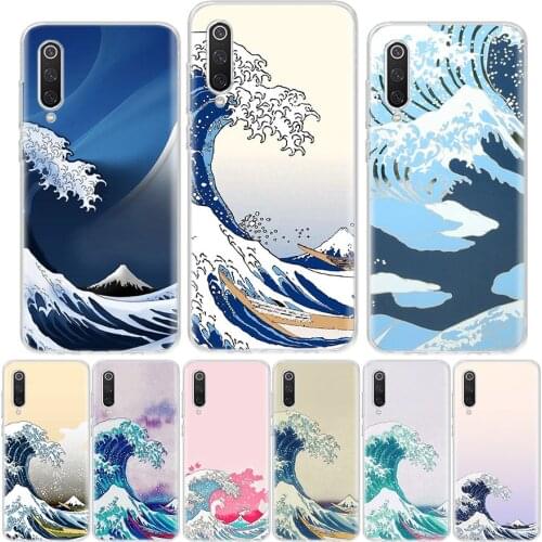The Great Wave off Kanagawa Japanese Phone Case For Xiaomi Note 10 Mi 8 9 10 10T 11 Ultra F1 F2 F3 Pro Lite X3 5X 6X A1 A2 A3 CC