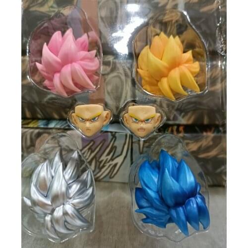 Presale Suit for SHF Super Blue Wukong Goku Vegetto Elegant Hair Sculpture Accessories Toy Model Figurals Brinquedos