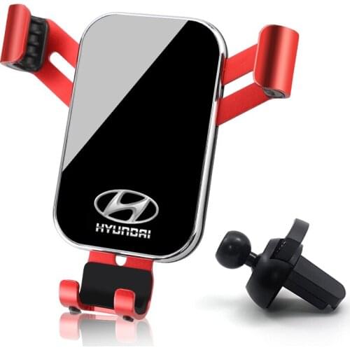 1Pcs Universal ABS Gravity Car Phone Holder For Hyundai Tucson Solaris I30 Creta Ix35 I40 IX20 IX25 Elantra Verna