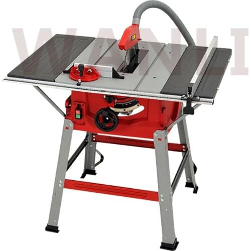 10 Inch Desktop Cutting Machine Wood Cutting Machine 220V/1800W Woodworking Sliding Table Saw Electric Saw Cutting Board Tool