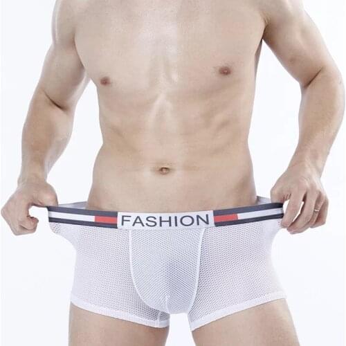 2021 3pcs Direct Sale Mens Boxer Briefs Trendy Boxer Briefs Fashionable Mens Briefs Exotic Clothing Fashion Sexy L-3XL