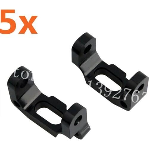 5 Pairs/lot OEM Metal Aluminum Front C-Hub Carrier (L/R) For TAMIYA CC01 CC-01 RC Car Upgrade Parts