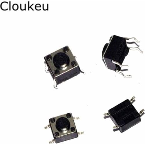 50Pcs 6*6*9.4MM Touch micro switch 6x6x9.4 Push Button Switch