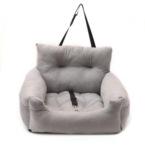 Car autumn and winter pets warm cat kennel cotton bed sheet seat co-driver car cushion dog cushion sofa
