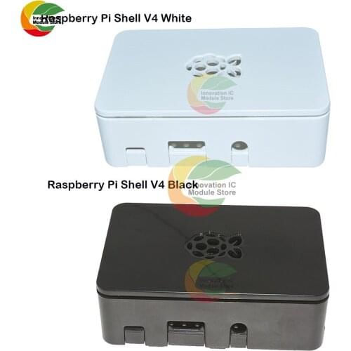 Ziqqucu Black White Raspberry pi 3 Case Shell Box Updated Premium Raspberry Pi Case for Raspberry Pi 3, 2 & B+ DIY