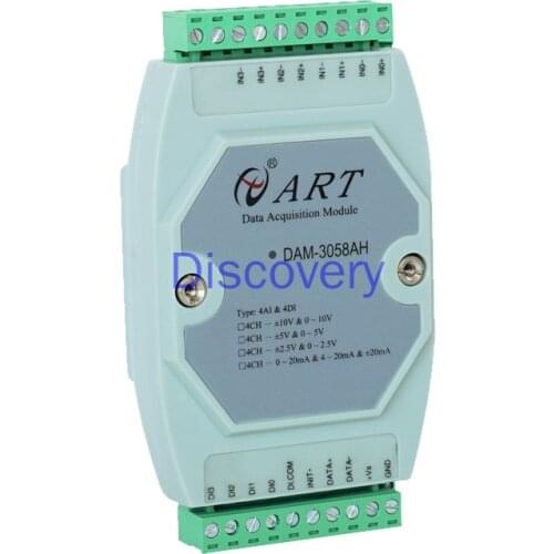 DAM3058AH Acquisition Module-4 Channels AI 4 Channels DI Multifunctional Acquisition Module 485 Interface