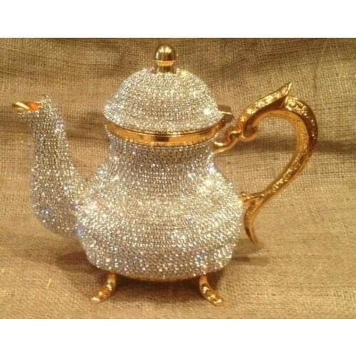 Crystal Arabic Turkish teapot teapot-1500-mL handmade tea set tea traditional Turkish coffee house Decorate made in turkey FREE