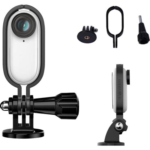 Insta360 Go 2 Aluminum Frame Mount Holder 1/4 Adapter Bracket Extended Transfer Border For Insta360 GO 2 Camera Accessories