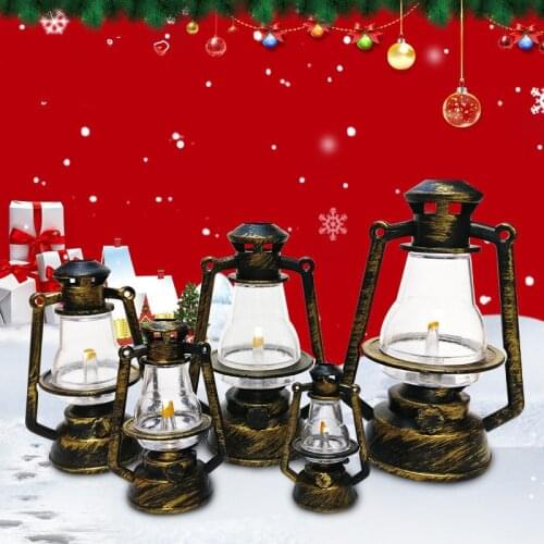 Multi-specification barn lanterns do not glow home decoration room party baron lanterns Christmas lights children mini oil lamps