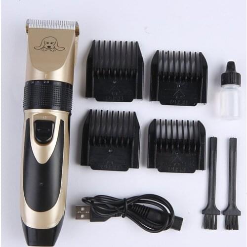 New Pet Shaver Hair Clipper Set for Dogs Cat Kitten Puppy Accessories Supplies Chargable SCI88