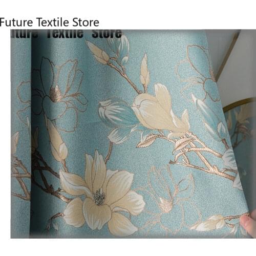 New Chinese Blackout Curtains Cotton and Linen High-precision Thickened Curtains for Living Dining Room Bedroom