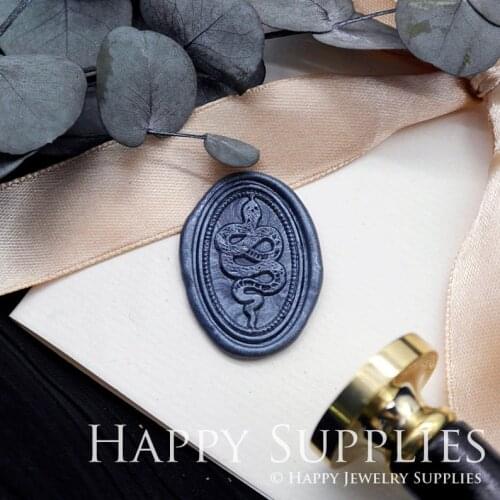 Snake Oval Metal Stamp Wedding Wax Seal Stamp Sealing Wax Stamp