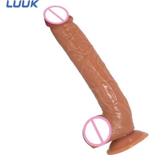 LUUK Sex Toys Fake Dildo Imitate Penis For Women Masturbation Insert Vagina Anal Plug Professional Design Erotic Stop Anal Dildo
