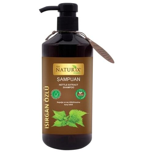 Naturix Anti-Dandruff Nettle Extract 600 Ml Nursing Care Shampoo Nettle Herby Shampoo Unsalted Shampoo