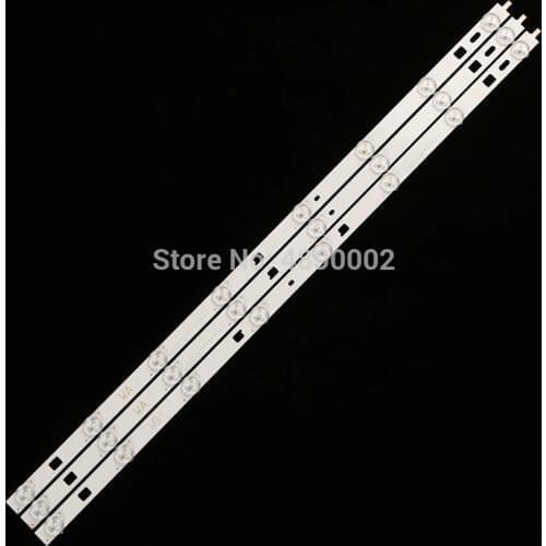 LED Backlight strip 8 lamp for Sony 32"TV KDL-32R410B LG INNOTEK 32INCH WXGA NDSOEM WA WB LC320DXJ SF A9 KDL-32R420B KDL-32R430B