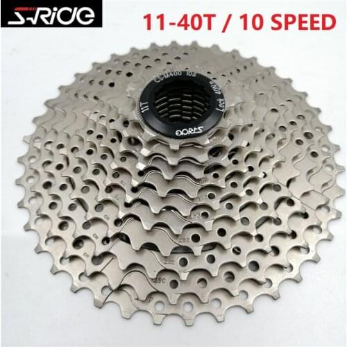 S-RIDE M400 Bike Bicycle Freewheel 10 Speed MTB Mountain Bike Cassette Flywheel 11-40T Chainring 10/30 Speed Bicycle Freewheel