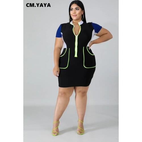 Plus Size XL-5XL Summer Mini Dress Women V-Neck 2020 Short Sleeve Bodycon Night Club Party Bandage Street Dresses Vestidos GL104
