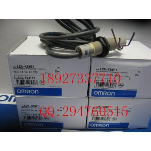 [ZOB] 100% new original optical proximity switch OMRON Omron E2K-X8ME1 2M