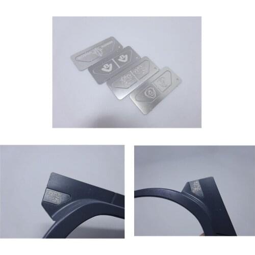 1/14 Rc Truck Tamiya Scania Wheel Trims Metal Decorative Logo For Radio Control Toys Tractor Trailer R470 R620 730 56318 56323