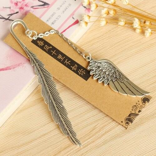 1pcs[Old Dream] Handmade Bookmarks Vintage Metal Bookmarks Creative Gift Gifts