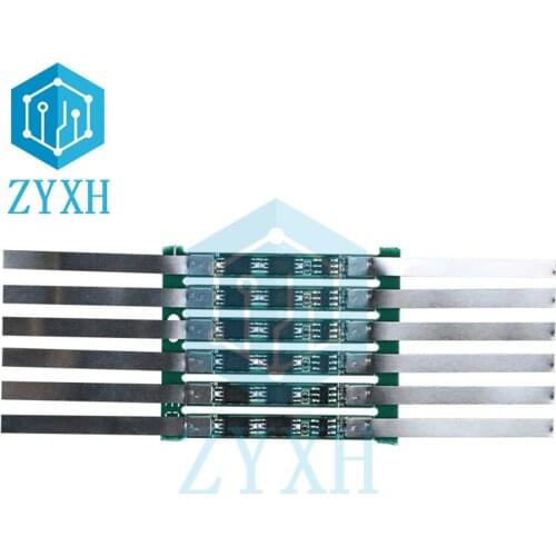 5 PCS/Lot 18650 Battery BMS 1S 3.7V 5A Li-Ion Lithium Protection Board With Nickel Strip Welding For Single Power Bank Charge