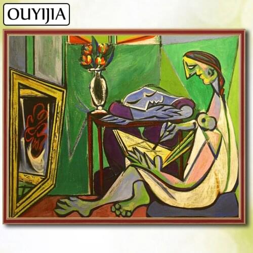 5D DIY Picasso Abstract OUYIJIA Diamond Painting Full Square Diamond Mosaic Embroidery For Sale Character Picture Of Rhinestones