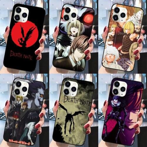 Death Note anime Phone Case for iPhone 11 12 pro XS MAX 8 7 6 6S Plus X 2020 XR Mini