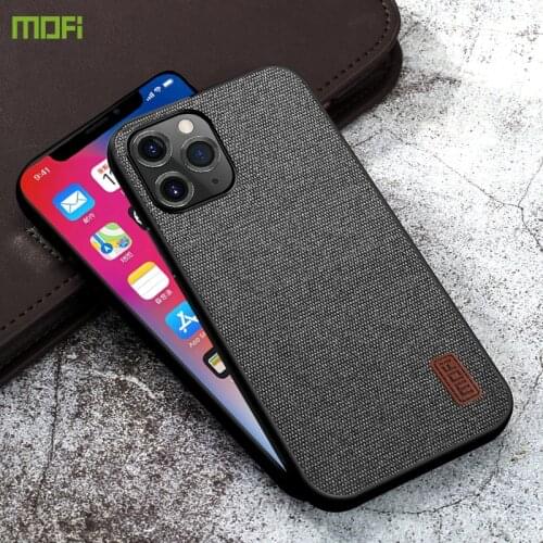 MOFI Case For iPhone 13 Pro Fabric Case For iPhone 13 Pro Max TPU Shockproof Back Cover For iPhone 13 Case Luxury Fundas
