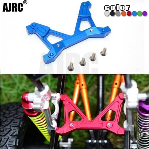 For 1/10 crawler climbing car AXIAL SCX10 II 90046/90047 Aluminum alloy rear beam support+stainless steel screws AX31386
