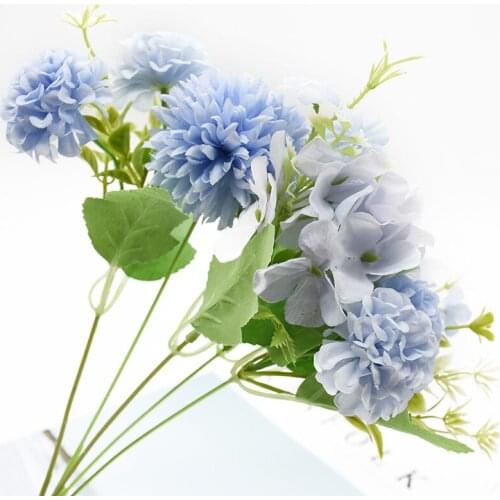 Artificial flowers Nordic ins wedding holding bouquet wedding photography props floral Christmas home decor vases for decoration