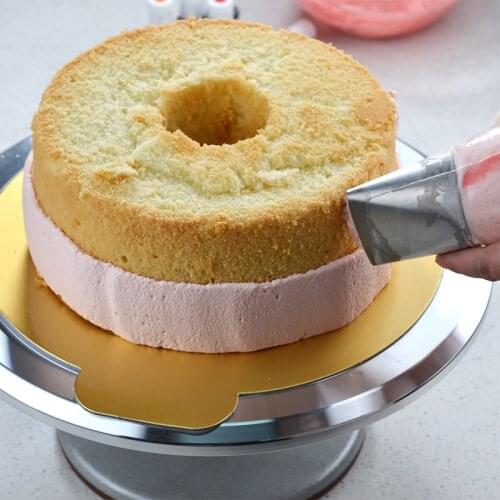 Kitchen Baking Accessories Stainless Steel Single-sided Serrated Cake Cream Icing Pipe Nozzle Pastry Cake Mold Decorating Tool