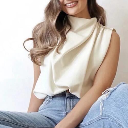 Блузки с воротником стойка Muyogrt China At AliExpress