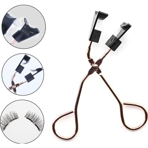 Y1UF Magnetic Lashes Clip Eyelashes Set Easy to Use Premium Magnetic Clip with 3D Magnets Reusable False Lashes