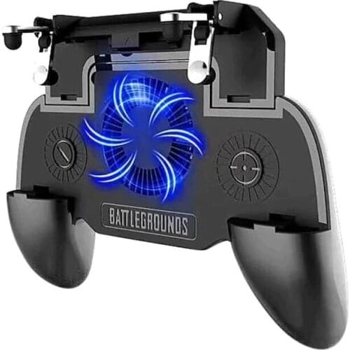 Cooling Fan Gamepad PUBG Mobile Trigger-Charged Powerbank