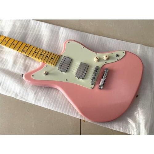 Custom version of Pink Jazz Electric Guitar Closed Pick can be customized for free shipping