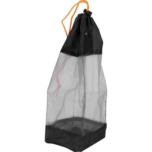Wear-Resistance Portable Storage Foldable Washing Clothes Laundry Basket Closure Design Bag Mesh Net Drawstring XXL Bag